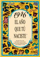 1946 : EL AÑO QUE TU NACISTE | 9788488907837 | COLLADO BASCOMPTE, ROSA