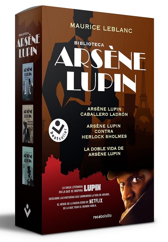PACK ARSÈNE LUPIN : CABALLERO LADRÓN ; HERLOCK SHOLMÈS ; LA DOBLE VIDA | 9788417821890 | LEBLANC, MAURICE