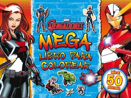 VENGADORES : MEGALIBRO PARA COLOREAR  | 9788418610042