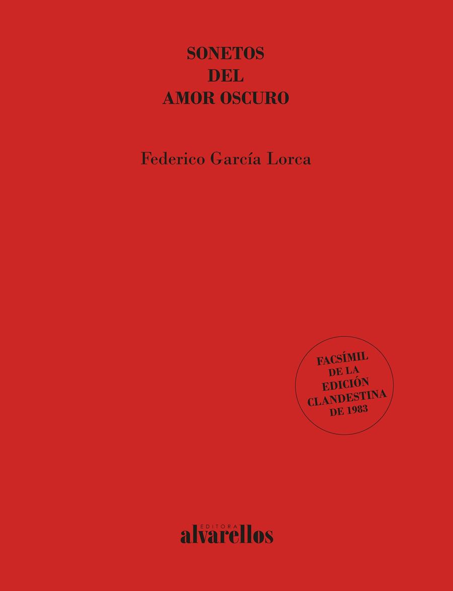 SONETOS DEL AMOR OSCURO | 9788418567797 | GARCÍA LORCA, FEDERICO