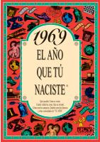 1969 : AÑO QUE TU NACISTE | 9788489589063 | COLLADO BASCOMPTE, ROSA