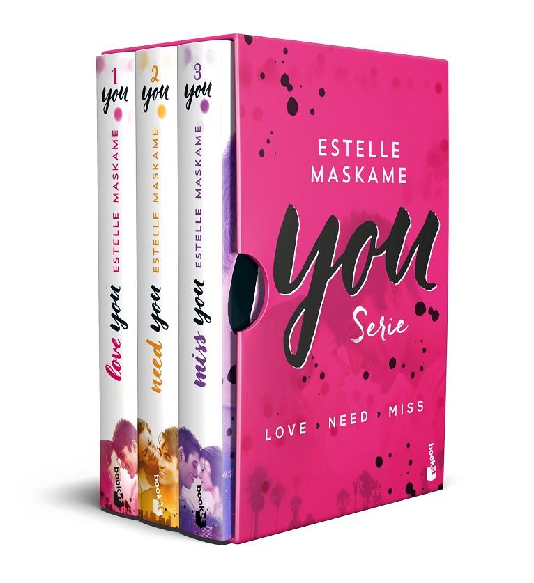 PACK : LOVE YOU; NEED YOU; MISS YOU | 9788408249894 | MASKAME, ESTELLE