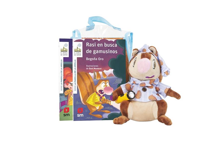 PACK : RASI EN BUSCA DE GAMUSINOS ; UNA NOCHE EN EL COLEGIO (+ PELUCHE) | 9788413922089 | ORO PRADERA, BEGOÑA