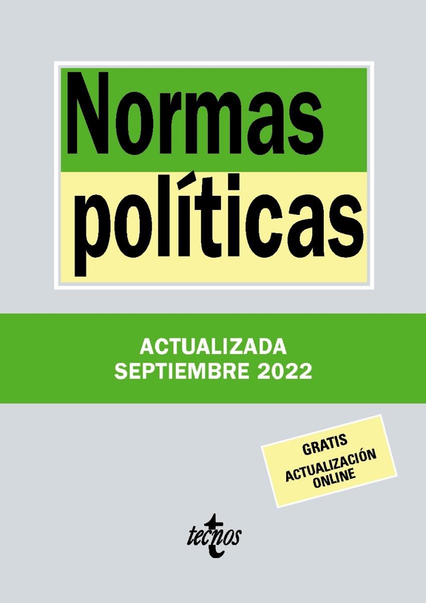 NORMAS POLÍTICAS (2022) | 9788430986644