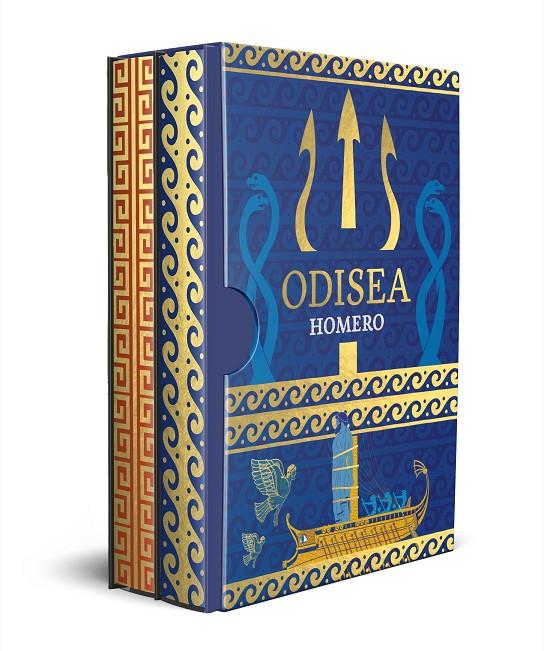 PACK : ILÍADA ; ODISEA (EDICIÓN LIMITADA CON CANTOS DECORADOS) | 9788408322610 | HOMERO
