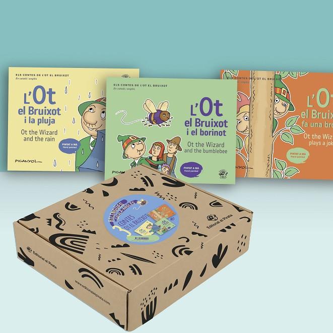 PACK 3 CONTES BILINGÜES DE L'OT EL BRUIXOT | 9788419912299 | MARTÍNEZ PICANYOL, JOSEP LLUÍS