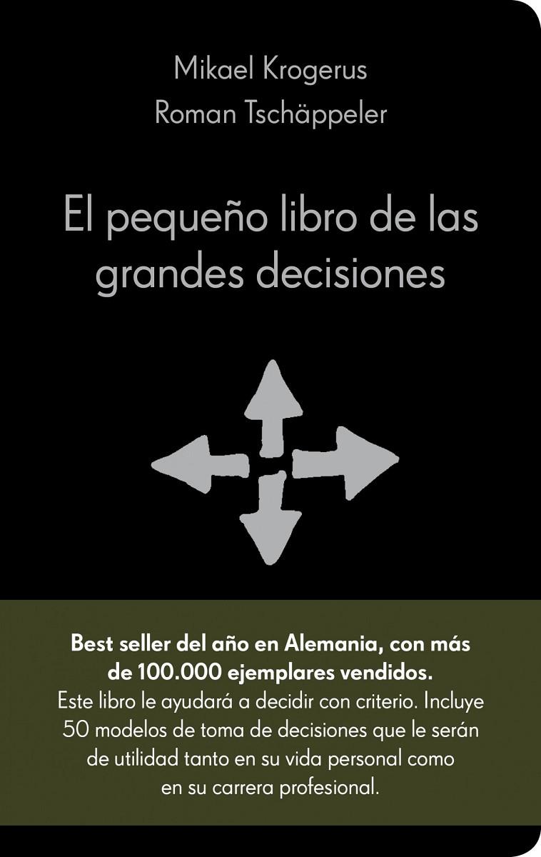 PEQUEÑO LIBRO DE LAS GRANDES DECISIONES | 9788415320036 | KROGERUS, MIKAEL ; TSCHAPPELER