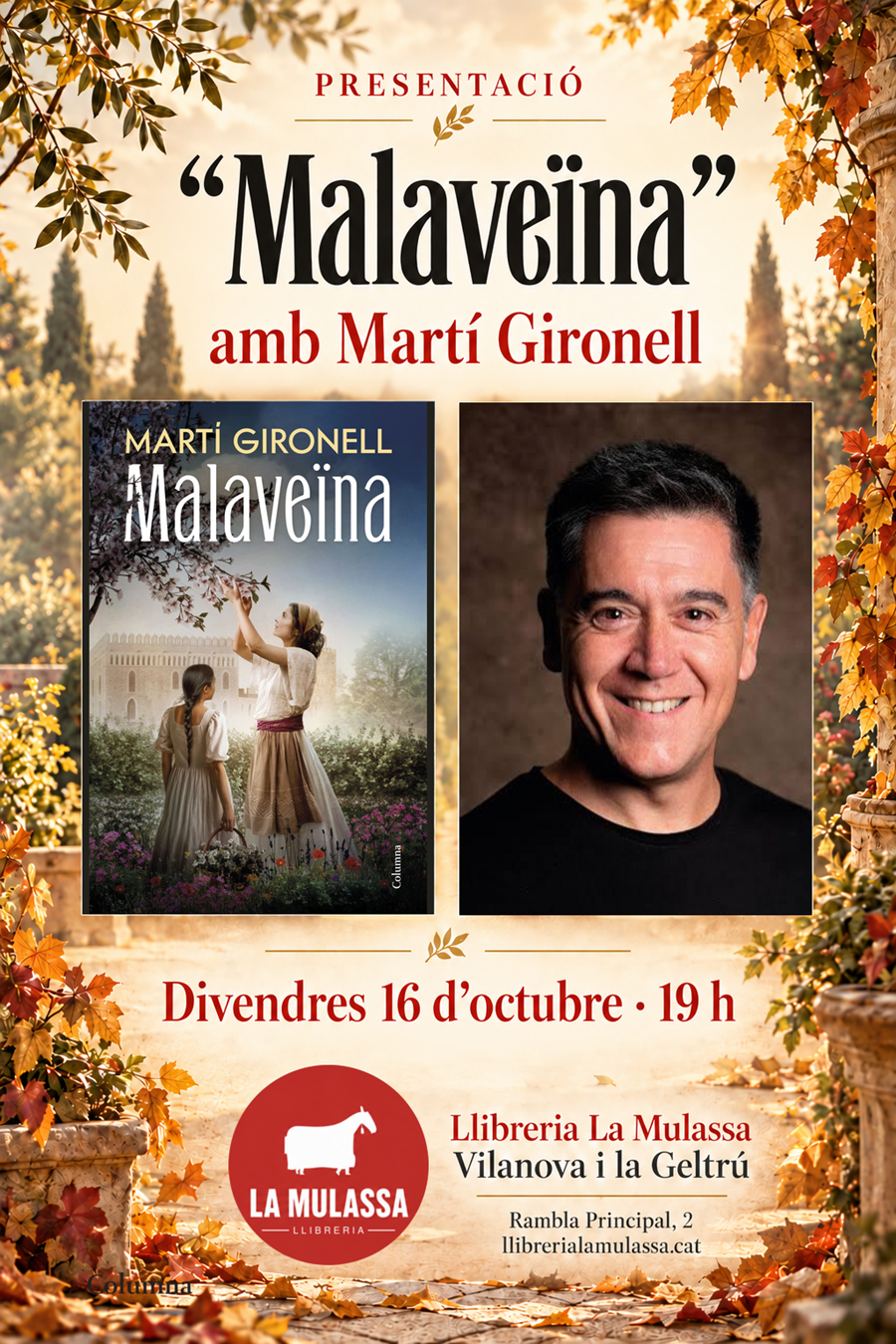 PRESENTACIÓ "MALAVEÏNA" DE MARTÍ GIRONELL - 