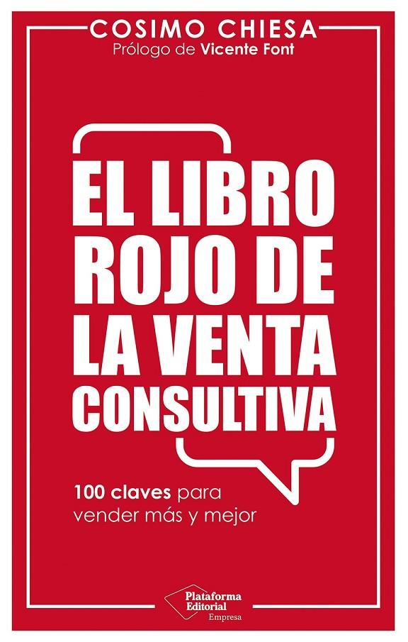 LIBRO ROJO DE LA VENTA CONSULTIVA, EL | 9791388080784 | CHIESA, COSIMO