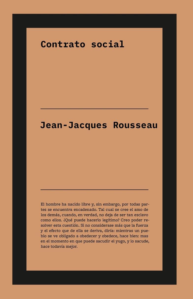 CONTRATO SOCIAL | 9791388115004 | ROUSSEAU, JEAN-JACQUES