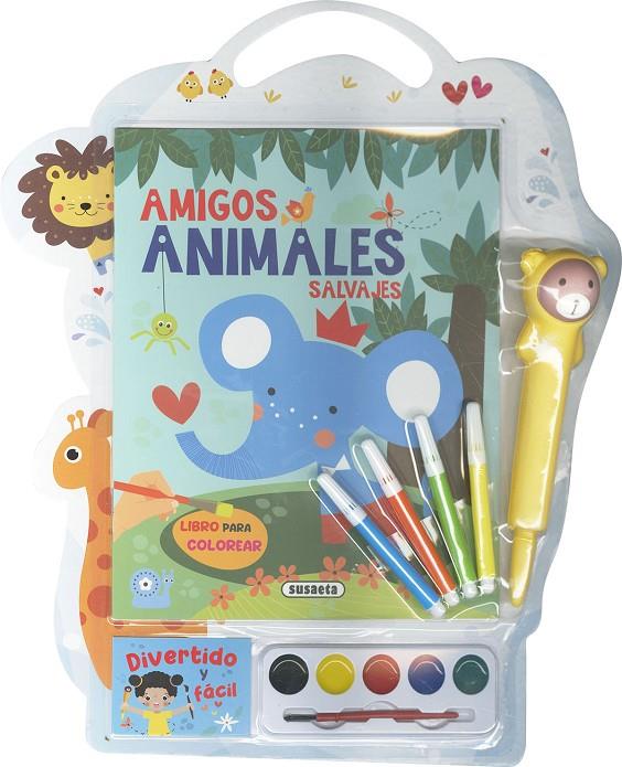 AMIGOS ANIMALES SALVAJES | 9788411963473