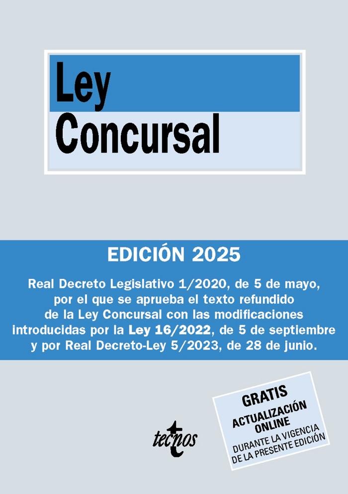 LEY CONCURSAL | 9788430993192