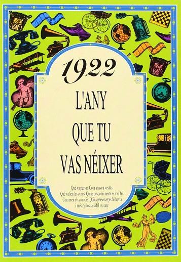 1922 : L'ANY QUE TU VAS NEIXER | 9788488907073 | COLLADO BASCOMPTE, ROSA