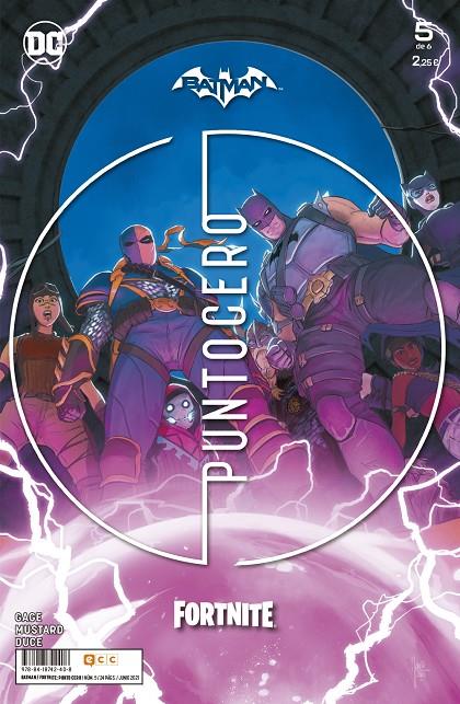 BATMAN / FORTNITE : PUNTO CERO NÚM. 05 DE 6 | 9788418742408 | MUSTARD, DONALD ; N. GAGE, CHRISTOS
