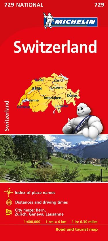 SUIZA 729 (1:400.000) | 9782067171640 | VARIOS AUTORES