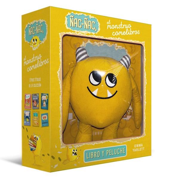 ÑAC-ÑAC, EL MONSTRUO COMELIBROS : LIBRO Y PELUCHE | 9788469646366 | YARLETT, EMMA