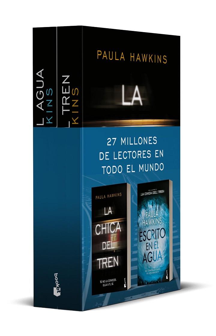 PACK : CHICA DEL TREN ; ESCRITO EN EL AGUA | 9788408249924 | HAWKINS, PAULA