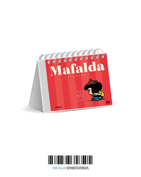 CALENDARI 2022 : MAFALDA SOBRETAULE ANELLES VERMELL | 9789878358505 | QUINO