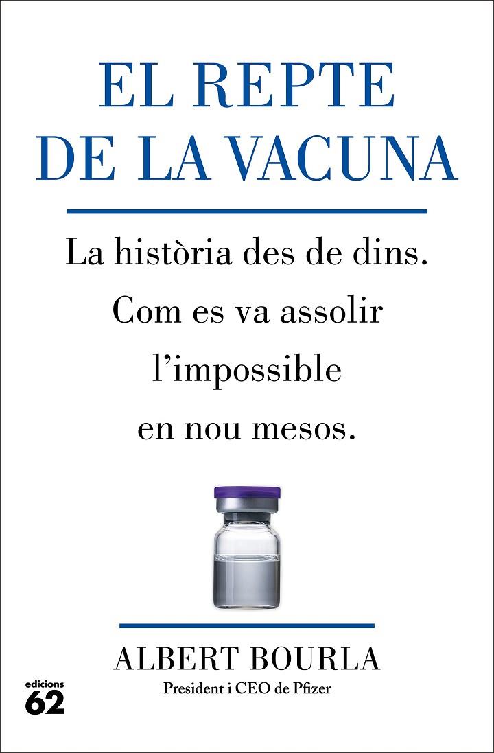 REPTE DE LA VACUNA, EL | 9788429780185 | BOURLA, ALBERT