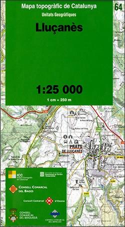 LLUÇANES (1:25.000) | 9788439390503