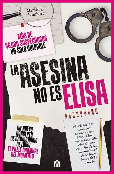 ASESINA NO ES ELISA : UN LIBRO PUZLE CRIMINAL CON MÁS DE 46.000 SOSPECHOSOS | 9791259578990 | LAMBERT, MARTIN D.