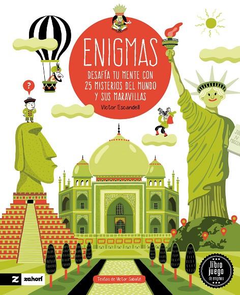 ENIGMAS : DESAFIA TU MENTE CON 25 MISTERIOS DEL MUNDO Y SUS MARAVILLAS | 9788419889218 | ESCANDELL, VÍCTOR