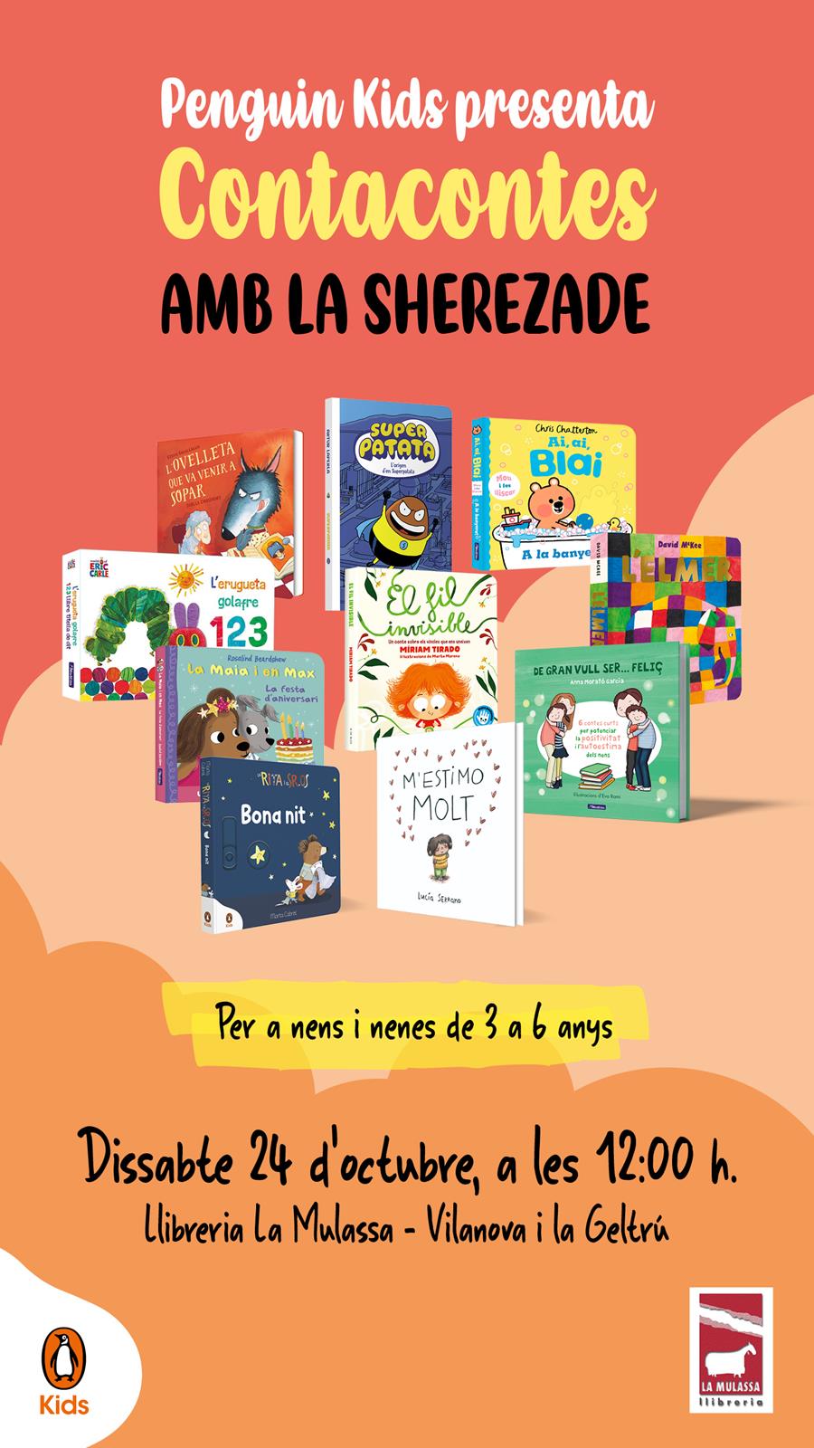 CONTACONTES DE PENGUIN LLIBRES AMB LA SHEREZADE  - 