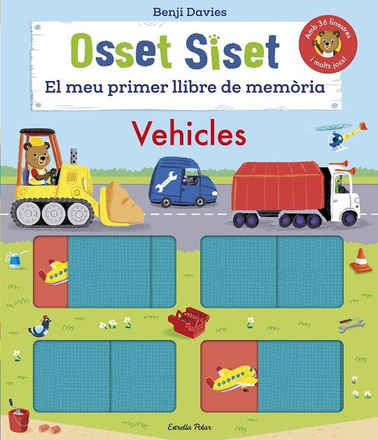OSSET SISET :  EL MEU PRIMER LLIBRE DE MEMÒRIA. VEHICLES | 9788413892641 | DAVIES, BENJI