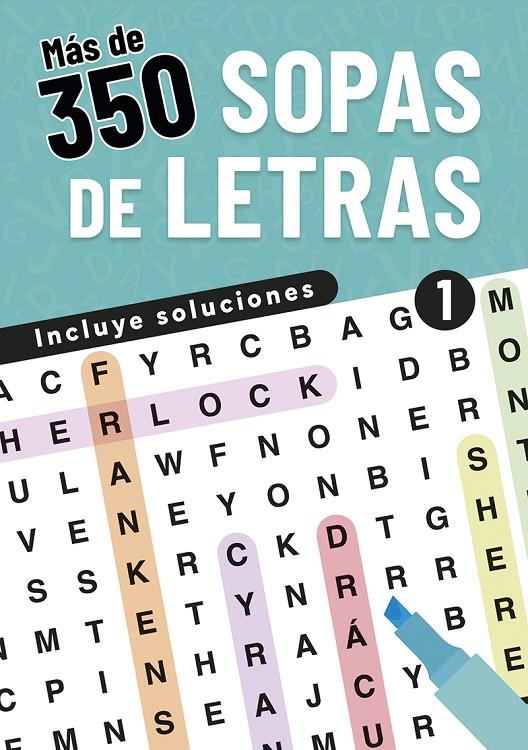 MÁS DE 350 SOPAS DE LETRAS. 1 | 9788466246163