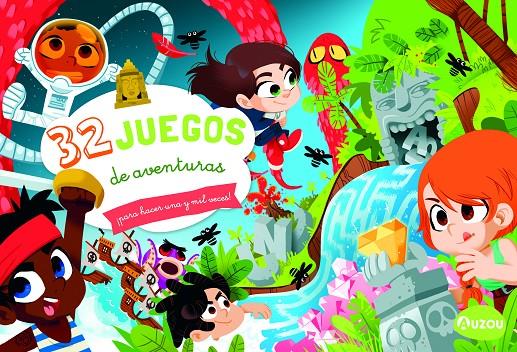32 JUEGOS DE AVENTURAS PARA HACER UNA Y MIL VECES | 9791039523837
