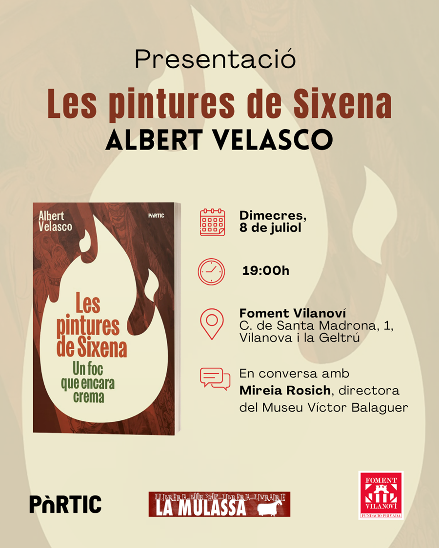 PRESENTACIÓ "LES PINTURES DE SIXENA" D'ALBERT VELASCO - 