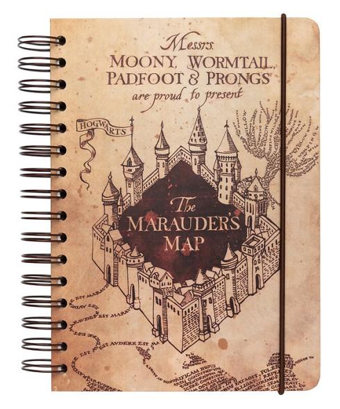 LLIBRETA : HARRY POTTER MARAUDER'S MAP A5 | 8435497258986