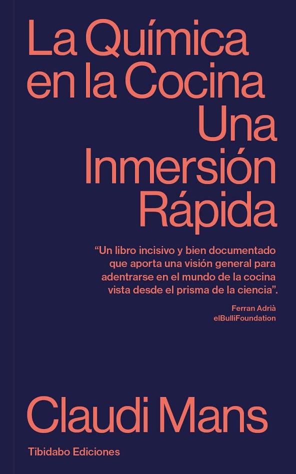 *QUÍMICA EN LA COCINA, LA | 9788413478333 | MANS, CLAUDI