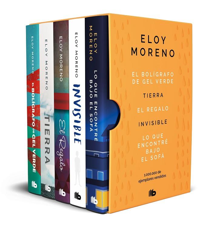 PACK : EL BOLÍGRAFO DE GEL VERDE ; TIERRA ; EL REGALO ; INVISIBLE ; LO QUE ENCONTRÉ BAJO EL SOFÁ | 9788413145082 | MORENO, ELOY