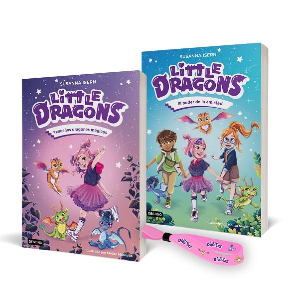 PACK :  LITTLE DRAGONS 1+2+GADGET | 9788408303909 | ISERN, SUSANNA ; MACEIRAS SOARES, MELISA