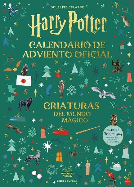 HARRY POTTER : CALENDARIO DE ADVIENTO CRIATURAS DEL MUNDO MÁGICO | 9788448045128