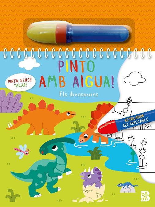 PINTO AMB AIGUA-ELS DINOSAURES | 9789403242866 | BALLON