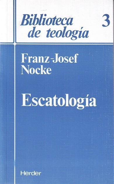 ESCATOLOGIA | 9788425414206 | NOCKE, FRANZ-JOSEF