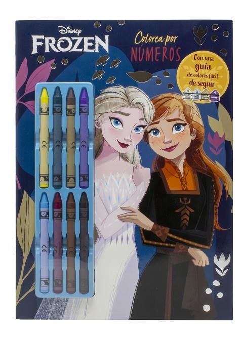 FROZEN :  COLOREA POR NÚMEROS CON CERAS | 9788410029576 | DISNEY
