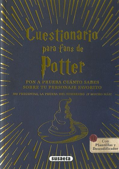 CUESTIONARIO PARA FANS DE POTTER | 9788410847026 | KRICHTEL, JANIKA