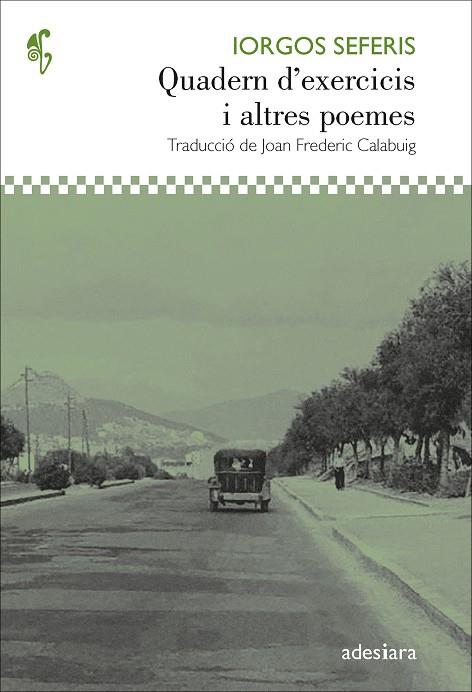 QUADERN D'EXERCICIS I ALTRES POEMES | 9788416948901 | SEFERIS, IORGOS