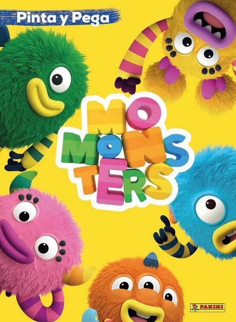 PINTA Y PEGA MOMONSTERS | 9788427872288