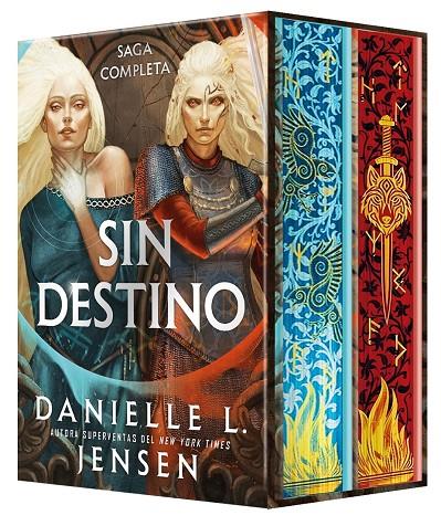 PACK SIN DESTINO : UN DESTINO TEÑIDO DE SANGRE ; UNA MALDICIÓN TALLADA EN HUESO | 9791387711221 | JENSEN, DANIELLE L.