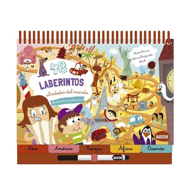 48 LABERINTOS ALREDEDOR DEL MUNDO | 9782733850176