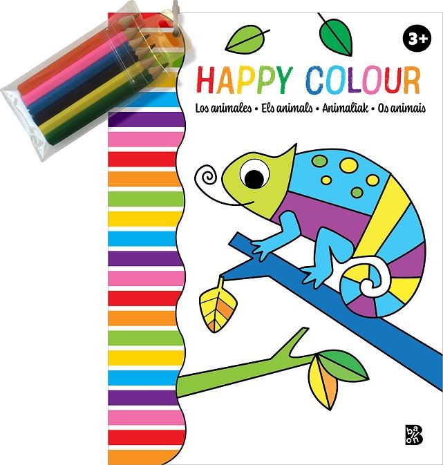 HAPPY COLOUR : LOS ANIMALES  | 9789403228945