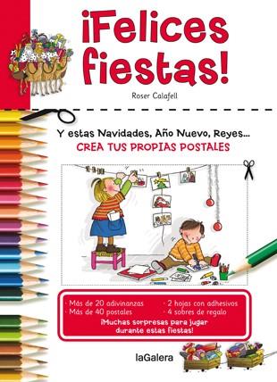 FELICES FIESTAS : CREA TUS PROPIAS POSTALES | 9788424653408 | CALFELL, ROSER