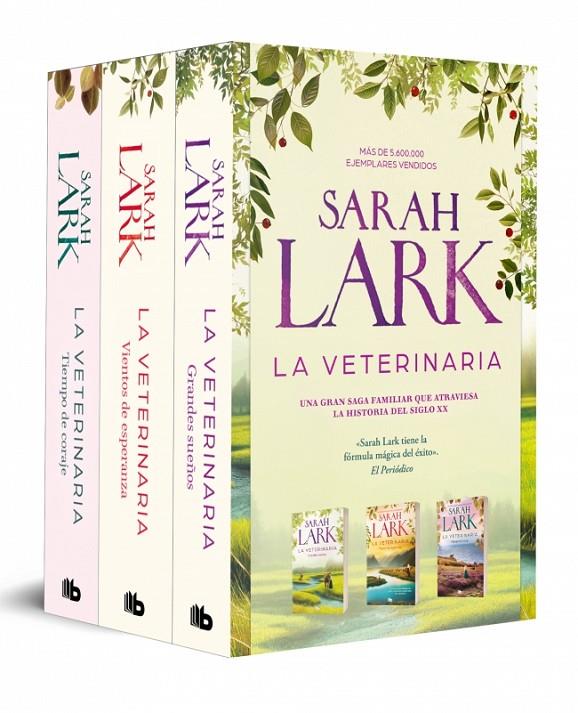 PACK LA VETERINARIA : GRANDES SUEÑOS ; TIEMPO DE CORAJE ; VIENTOS DE ESPERANZA | 9788410381896 | LARK, SARAH