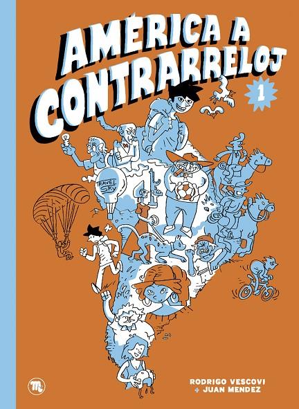 AMÉRICA A CONTRARRELOJ 1 | 9788418101939 | MÉNDEZ, JUAN ; VESCOVI, RODRIGO