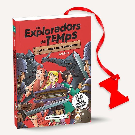 EXPLORADORS DEL TEMPS 6 :  LES CATANES DELS SAMURAIS | 9788419912367 | ORTIZ CASAS, JORDI ; CHALER, JAVI