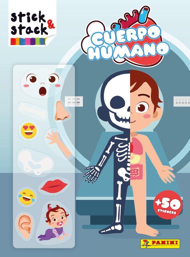 STICK & STACK  :  CUERPO HUMANO | 9788427873827